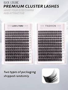 1 Box 12 Rows 1 Roll New Style Hot Melt Natural Long False Eyelashes, For Party Makeup - D - View 6