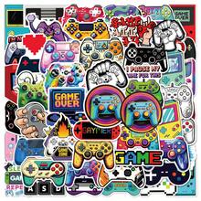 50pcs Matte Video Game Controller Aesthetic Stickers - Colorful Gamer Decals For Plastic, Glass, Metal & Irregular Phone Cases, Laptops, Water Bottles, Scrapbooking & Journaling - Unique DIY Decorative Sticker Pack - Multicolor - View 5