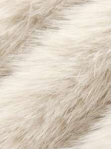GDDYIN Women's Winter New Arrival Solid Color Soft And Plush Slimming Artificial Fur Coat - White - View 9