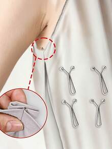Seamless Shirt Cuff Clip, Waist Buckle - Multi-Functional Metal Clip, Used To Tighten Belts, Pants, Scarves, Etc. A Thoughtful Gift For Him/Her - Multicolor - View 1