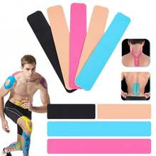 1 Set 5pcs Waterproof Breathable Sports Tape - Pre-Cut Low-Sensitivity Tape - Sports Protection Tape - View 2