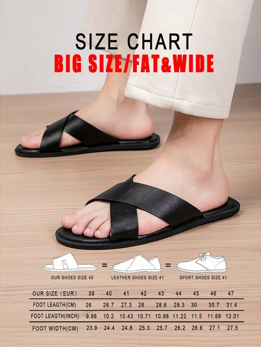 2026 Beach Party Slides Men's Summer New Casual Fashion Sandals