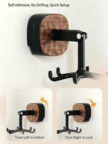Suction Cup Rotating Hook, Drill-Free Installation, Can Be Hung Under Cabinet, Storage For Pots, Spatulas, Soup Ladles, Kitchen Utensils, Towels. Drill-Free Design Doesn't Damage Wall Or Cabinet, 360° Rotatable, Strong Adhesion And Load Bearing, Suitable For Kitchen And Bathroom, Utilize Vertical Space, Simple And Versatile, Applicable For Home And Rental Living. - Multicolor - View 7