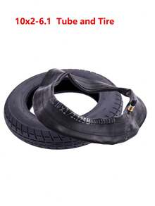 10x2-6.1 Tire Inner Outer Tube With Wheel Hub Compatible With Xiaomi Mijia M365 Series Electric Scooter High Performance Pneumatic Tyre - A - View 9