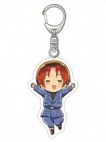 Anime Acrylic Keychain Funny Axis Country Animation Related Products Gift Keyring Bag Pendant Souvenir Creative Charm Accessory - Multicolor - View 8