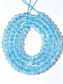 3mm Faceted Cat Eye Stone Mini Beads, 5 Colors, 36cm/14.17in Length, Approx 115-120pcs Loose Beads For DIY Necklace Bracelet Ring And Other Women's Jewelry, Jewelry Making Spacer Beads - Multicolor - View 14