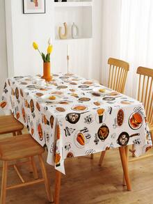 Rectangle PVC Tablecloth Waterproof Spill‑Proof Easy Clean Table Cover Decorative Table Protector For Dining Room Banquet Daily Use - Multicolor - View 1
