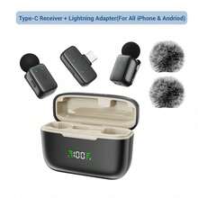 HITOZON Wireless Lavalier Microphone With AI Voice Changer & Smart Noise Cancellation – Plug & Play, Charging Case Included, For Smartphones – Ideal For Streaming, Podcasting & Content Creation - View 12