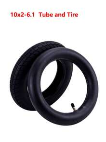 10x2-6.1 Tire Inner Outer Tube With Wheel Hub Compatible With Xiaomi Mijia M365 Series Electric Scooter High Performance Pneumatic Tyre - A - View 8