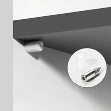 100pcs Steel Cabinet Shelf Pins - Non-Slip Laminate Board Support With Self-Drilling Screws, Ideal For Glass Furniture, Ensures Maximum Stability And Easy Installation - Shelf Screws - View 1