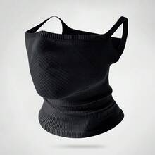 Sport Elastic Knit Fabric, Ear Loop Design, Breathable & Warm Neck Protection, Unisex Face Mask Scarf, Balaclava Mask Suitable For Helmets, Applicable For Cycling, Skiing, Snowboarding, Motorcycle Riding, Hiking, Running, Outdoor Commuting, Autumn/Winter Style - Multicolor - View 13