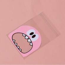 100 Pcs Candy Storage Bags, Cartoon Pattern Random Color Packaging Bags Wedding Party Gift Bags School Supplies Food Bags Food Boxes For Candy Chocolate Biscuits - Multicolor - View 9