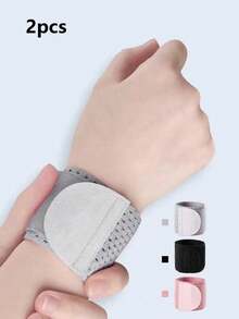 1pc Breathable Compression Wrist Sleeve - Lightweight & Effective, Unisex, Basketball, Sports, Fitness Wrist Support, Elastic Wrist Brace - Multicolor - View 11