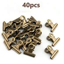 3pcs/8pcs/20pcs/30pcs/40pcs/50pcs Antique Copper Photo Clips, Vintage Copper Clips, Vintage Folder Clips, Ticket Clips, Sealing Clips, Photo Clips, Ticket Clips, Stationery Clips, Folder Clips, Exam Paper Clips, Sealing Clips - Clip - View 19