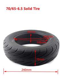 For Ninebot Mini S Pro / S / S-Max / S-Plus Electric Scooter 10x2.75-6.5 Tubeless Tire 70/65-6.5 Self-Balancing Outer Tire Parts - A - View 8