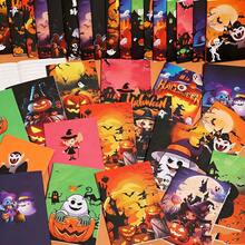 5PCS Halloween Mini Notebooks - Random Styles - DIY Pumpkin, Skull, Witch Shaped Sticky Notes - Halloween Stationery Supplies - A - View 6