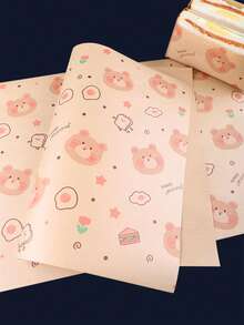 300 Sheets 15 * 11 Inch Sandwich Wrapping Paper, Tray Liner Paper, Thickened Greaseproof Paper, Food Packaging Paper, Baking Paper, Kitchen Supplies, Also Available In 200/100/1pc - View 8