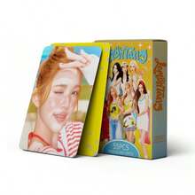 55 pcs Kartu Koleksi LOMO Merchandise Eksklusif Grup Perempuan Hearts2Hearts KPOP - - Satu-Ukuran - View 2