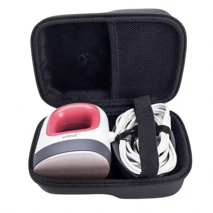 Hộp đựng cầm tay cho máy ép nhiệt Easy Press Mini/DODODUM EasyPress Mini, hộp đựng du lịch cứng EVA chống sốc cho /DODODUM Easy Press Mini và phụ kiện - Màu đen - Hộp đựng di động - Xem 1