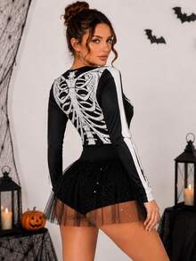 Cosplay Clothing - Black - View 7