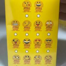 2PCS Random Bobblehead Figurines, Multiple Happy Expressions Randomly Shipped, Plastic Material Durable And Not Easily Broken, Place On Car Dashboard, Bobbing Motion Healing, Compact And Does Not Block View, Creative Car Interior Decoration Small Item - 2PCS Random Expression Bobblehead Figures - View 2