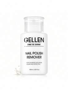 Gellen 指甲油卸除液 180ml，不含丙酮，適用於快乾指甲油，溫和按壓式瓶蓋，高效透明指甲油卸除液，茉莉、牛奶、玫瑰香調 - 彩色 - 查看 11