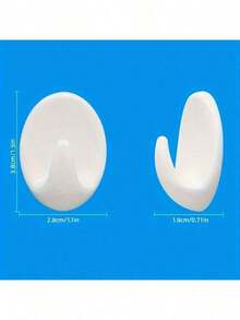 10/5/1pc Heavy Duty Practical Hooks, Suitable For Room, Home, Kitchen, Bathroom And Bedroom Decoration - Multicolor - View 7