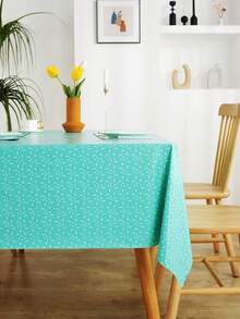 Rectangle PVC Tablecloth Waterproof Spill‑Proof Easy Clean Table Cover Decorative Table Protector For Dining Room Banquet Daily Use - Multicolor - View 4