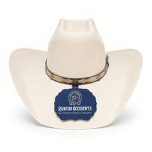 Men Fedora Hat - White - View 3