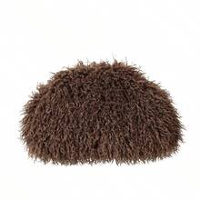 BAILEE Fashion-Forward Faux Fur Solid-Color Clutch Bag, Plush Flap, Large Size, Ideal For Outfit Coordination And A Preferred Gift Option. - Multicolor - View 14