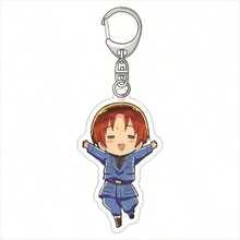 Anime Acrylic Keychain Funny Axis Country Animation Related Products Gift Keyring Bag Pendant Souvenir Creative Charm Accessory - Multicolor - View 6