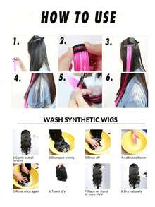 2/4/8/12pcs Hair Tinsel Shiny Hair Clips,Sequin Hair Accessories Clip-In Hair Extensions Set, Heat Resistant Glitter Fairy Hair Clips,For Women (Pink) - Multicolor - View 4