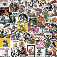 50pcs Super Electrician Creative Graffiti Stickers Suitable For Decorating Laptop Water Bottles, Phone, Computer Back To School Gift Stickers - 1 Set/50 PCS - View 12