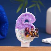 asmodee شموع أرقام كيك عيد الميلاد K-Pop Devil Hunter من 0-9، باللونين البنفسجي والأبيض، ديكور احتفالي يدوي مستقل لمجموعة Devil Hunter، إبداعي، مناسب لعيد الميلاد وحفلات العطلات، مناسب للأولاد والبنات - مقاس موحد - مشاهدة 10