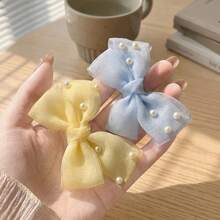 8pcs Sweet Style Hair Clips, Suitable For Daily Use - Multicolor - View 6