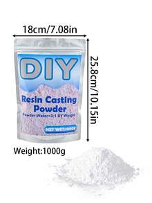 300g/500g/1000g High Density Resin Plaster Powder, Suitable For DIY Sculpture Molds, Vase Making, Casting Production Materials, Bucket Packed Plaster Powder - Plaster Powder - View 11