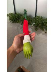 The Grinch 1 Set Christmas Tree Body Decoration, Wearing Christmas Hat Humanoid Doll Shape, Christmas Tree Fun Decoration Kit, Suitable For Winter Christmas Tree Decoration, Home Holiday Decor, Party Backdrop, Window Display Scenes - Multicolor - View 9