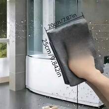 1/20/50/100pcs Magic Cleaning Cloth, Reusable Ultra-Fine Cleaning Cloth, Washable Car Cleaning Rag, Universal Kitchen Cleaning Cloth, Multi-Purpose Absorbent Cleaning Cloth, Kitchen Rag, Cleaning Supplies, Cleaning Tools, Streak-Free Glass And Mirror Cleaning Cloth - Multicolor - View 6