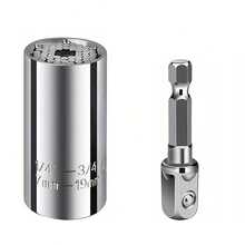 Universal Torque Wrench 7-19mm Hex Socket Multi-Function Universal Socket - A - View 11