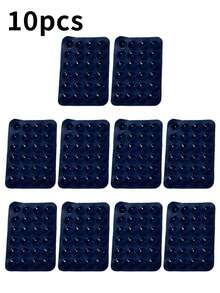 10pcs Reusable Anti-Slip Rug Grippers, Suction Cup Carpet Fixing Pads To Help Prevent Rugs From Sliding And Shifting, Rug Holders For Living Room, Bedroom And Kitchen - Multicolor - View 10