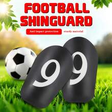 1 Pair - Football Shin Guards, Premium Material, Extra Large & Thick, Durable & Sturdy, Leg Protection, Unisex, Comfortable Fit - Multicolor - View 2