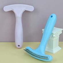 Pet Rake Comb Double‑Row Movable Pins Grooming Brush For Dogs Cats Removes Loose Undercoat Mats Tangled Hair - View 5