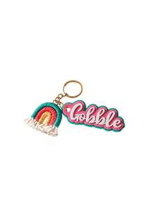 Personalized Name Keychain Bag Charm, Custom Name Tassel Charm, Cute Purse Zipper Pull, Backpack Charm, Gift For Her - Multicolor - View 7