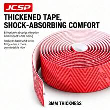 1 Set/2 Rolls Bicycle Handlebar Tape, Breathable Anti-Sweat Anti-Slip Shock-Absorbing Handlebar Wrap, Enhanced Control And Comfort, Suitable For All Mountain And Road Bikes, Bicycle Accessories, Bicycle Handlebar Grip Rubber (4 Colors Available, Arrow Pattern) - ARROW - View 5