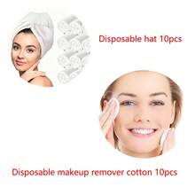 Penutup Rambut Sekali Pakai Wanita yang Cepat Kering dan Menyerap, Cocok untuk Semua Jenis Rambut, Penting untuk di Rumah dan Bepergian, Desain Anti-Kusut, Mudah Dibungkus, Cepat Kering, Kemasan Perjalanan Portabel, Penting untuk Pantai, Wajib Dibawa Kembali ke Sekolah - Putih - View 10