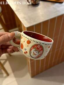 Healing Matte Thick Ceramic Floral & Bird Small Plate, High-End Underglaze Colorful Insulated Coffee Saucer - Multicolor - View 19