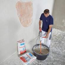 KNAUF Red Tape Pro Adhesive Plaster Plaster Interior Plaster Fine Plaster Lightweight Plaster Adhesive Plaster 30kg- - B - Übersicht 2