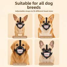 New Funny Dog Laughing Teeth Mouth Sleeve Travel Decorative Accessory - Black - View 9