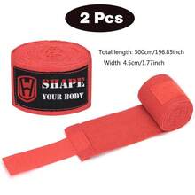 2pcs 3 Meters/5m Boxing Hand Wraps Muay Thai Adult Men Women Combat Sports Hand Bandages Cotton Hand Wrap Cloth - Multicolor - View 16