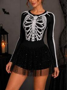 Cosplay Clothing - Black - View 9